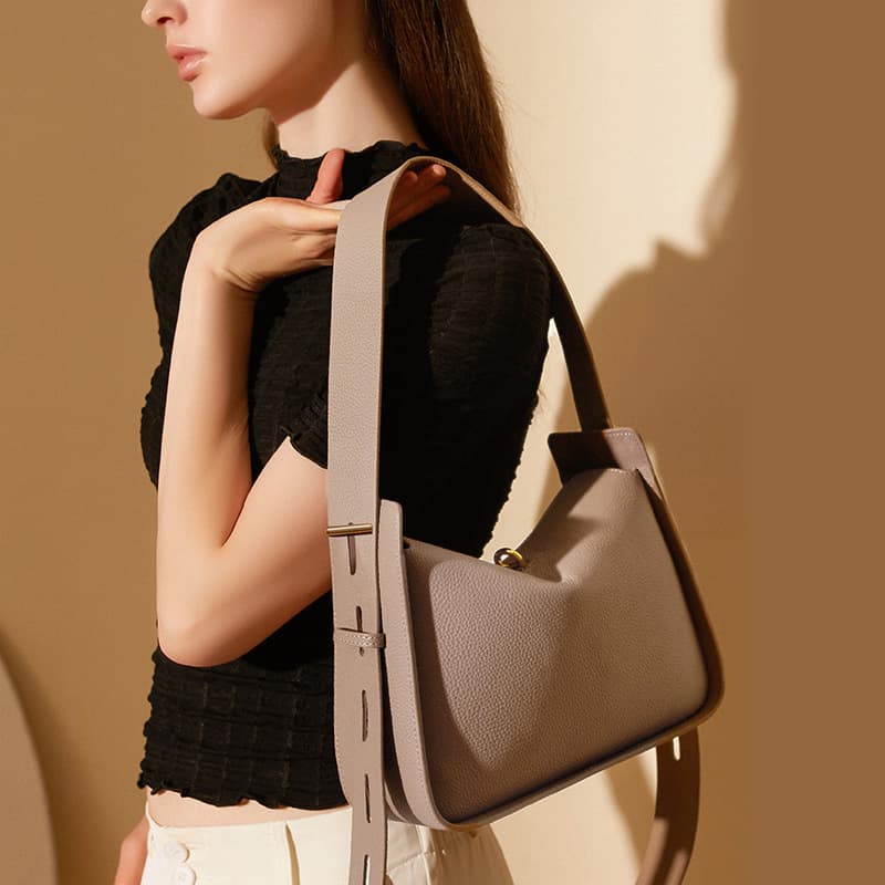 Grey Women's hand bag